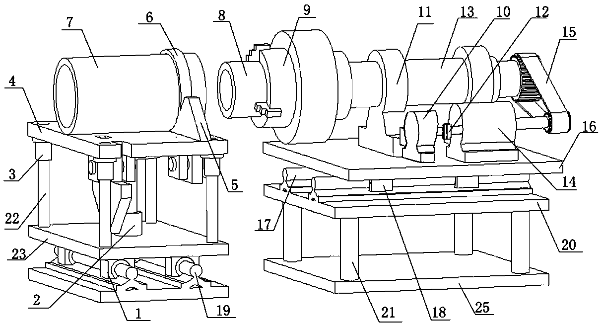 A hydraulic cylinder head body self-adaptive flexible assembly equipment and hydraulic control system