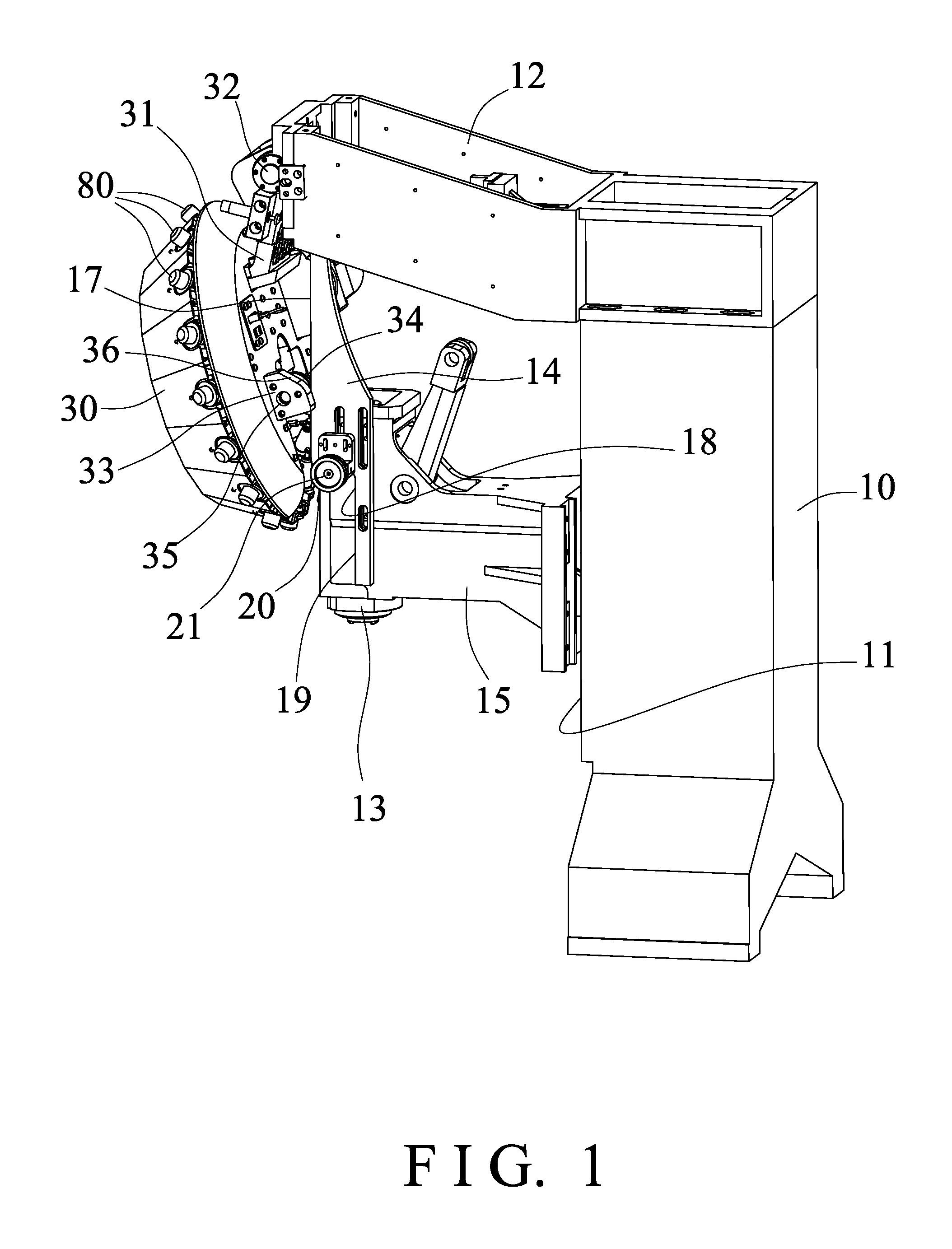 Tool changer for machine tool