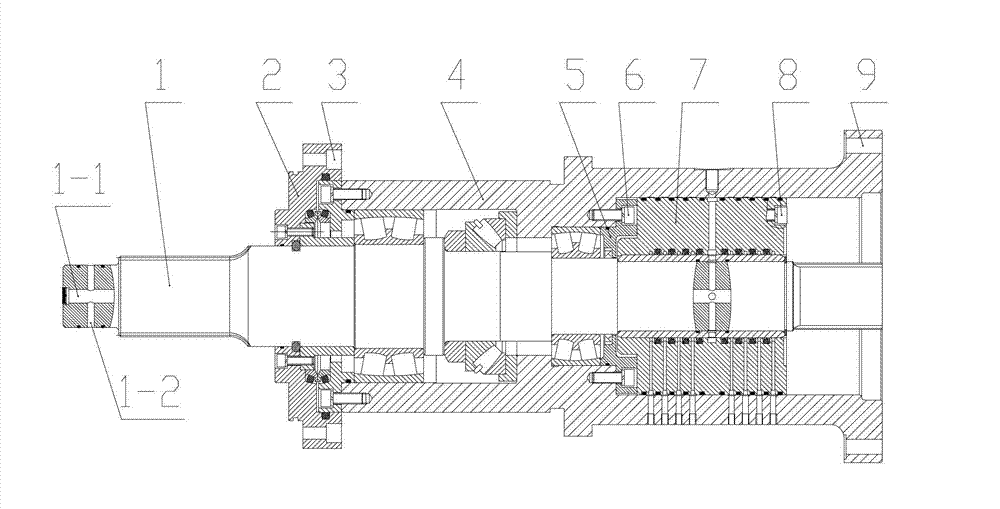 Multi-point sealing apparatus for auxiliary high-pressure water jet of cutting mechanism of digging device