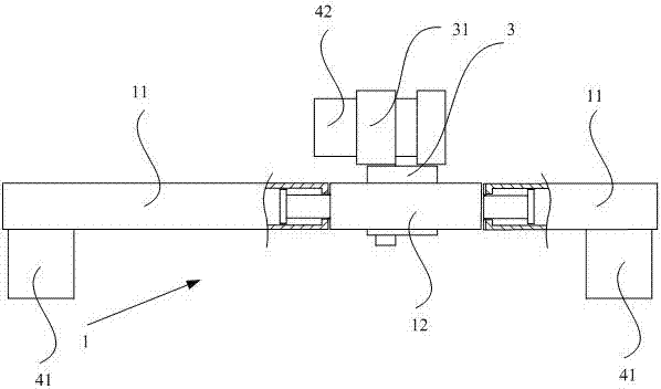 Lever ratio measuring device and lever ratio measuring method