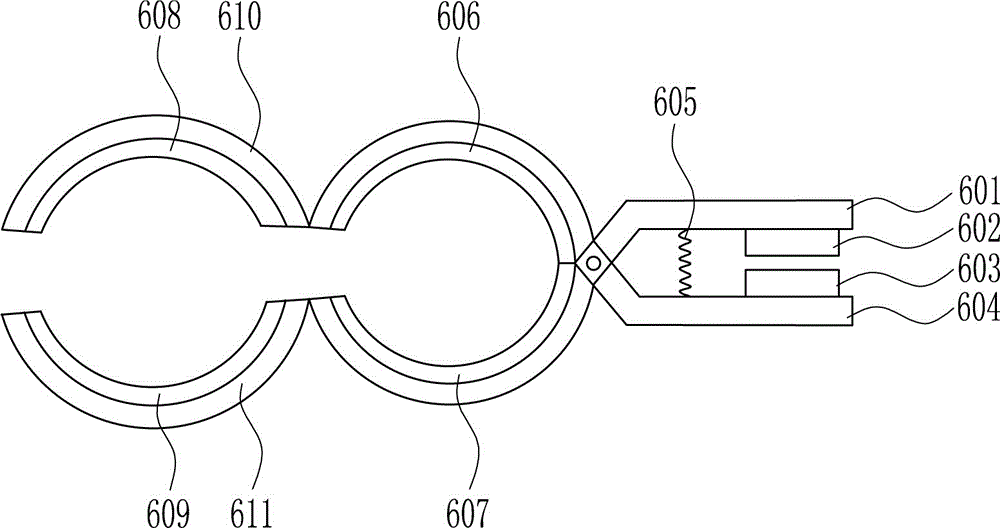 Cable fast peeling device for electronic communication