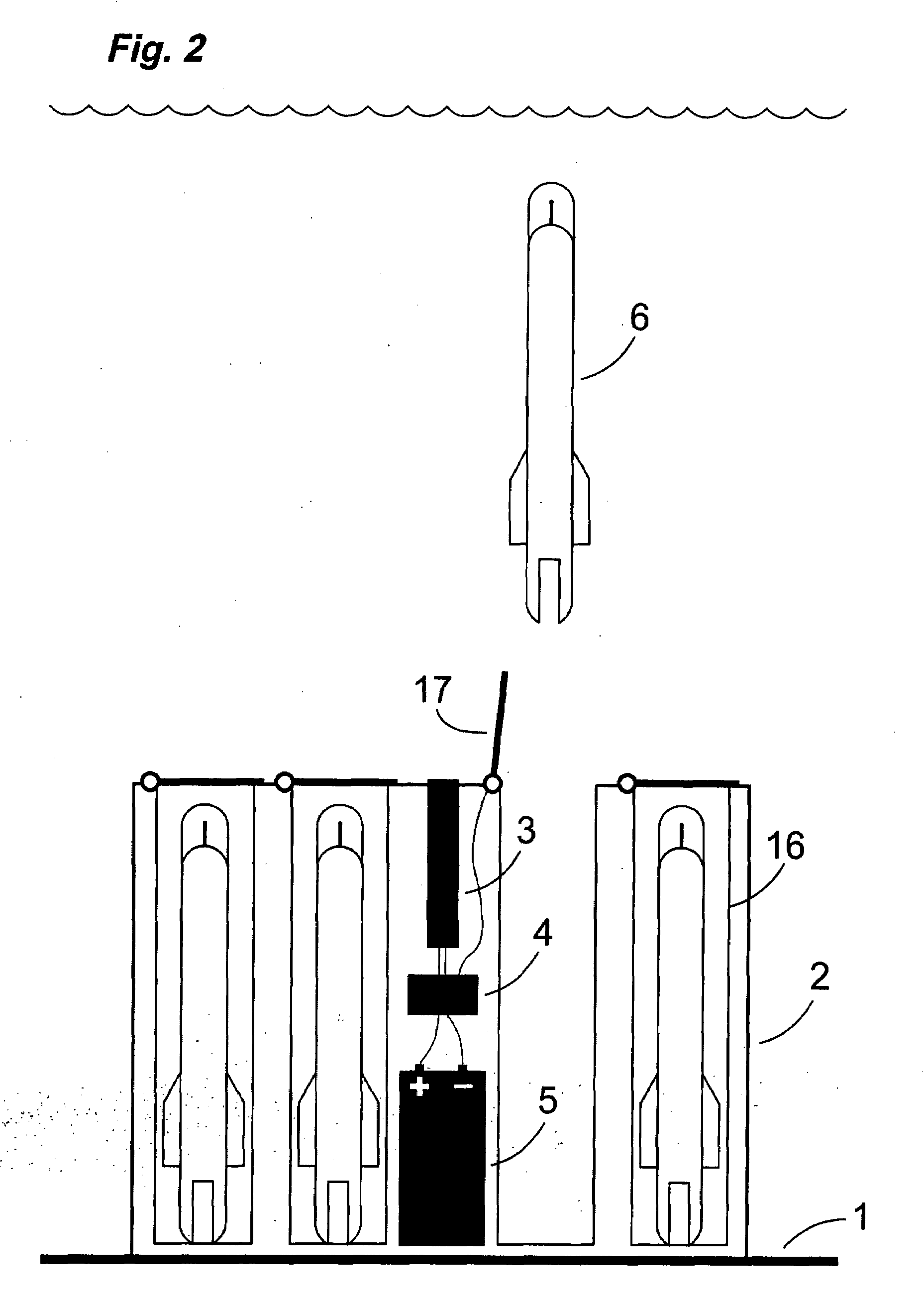 Device and A Method For Detection Of and Warning Against Tsunamis