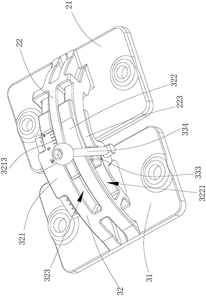 Splicing apparatus, LED box and LED display screen