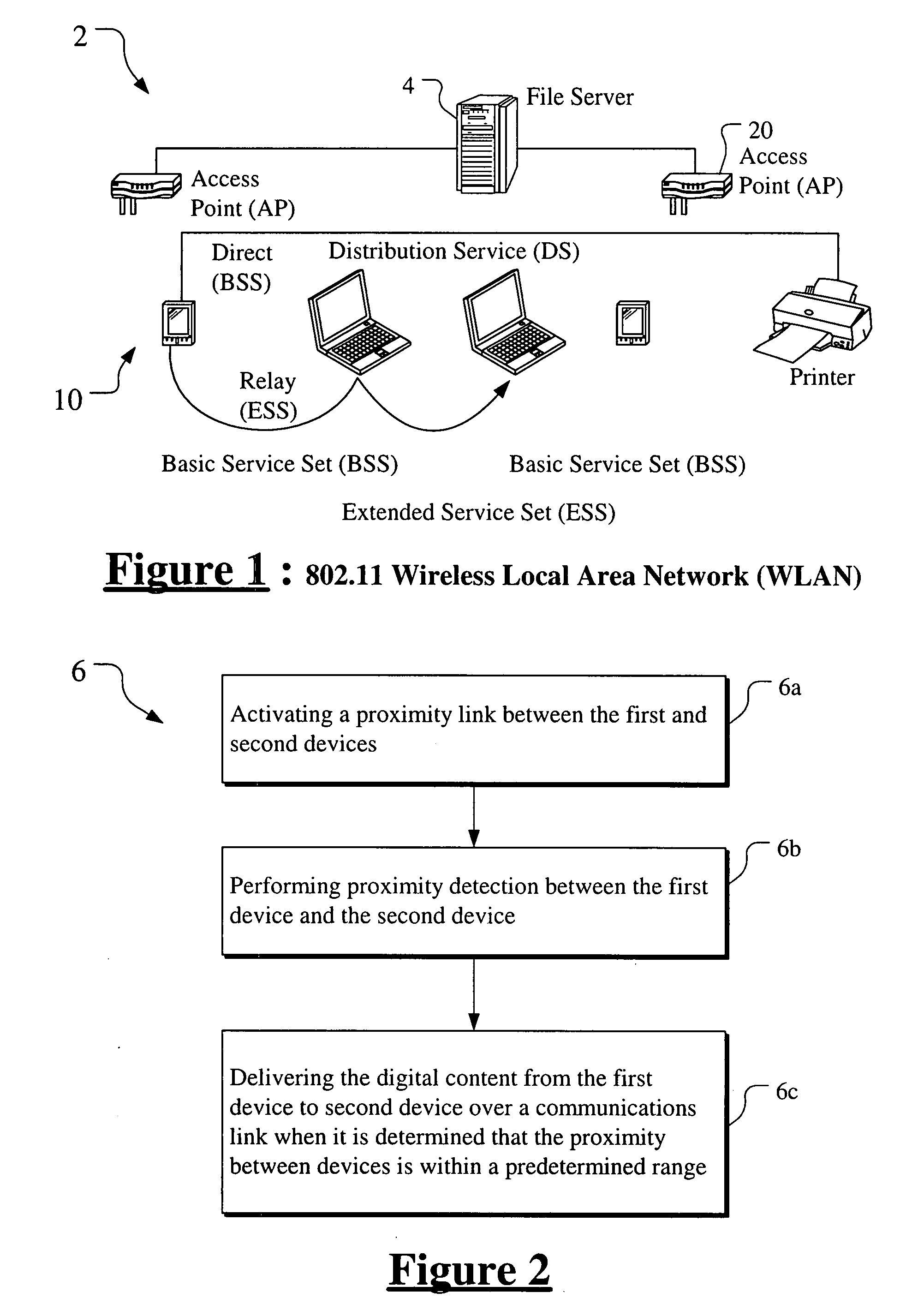 Using secondary bearer to detect proximity of a device