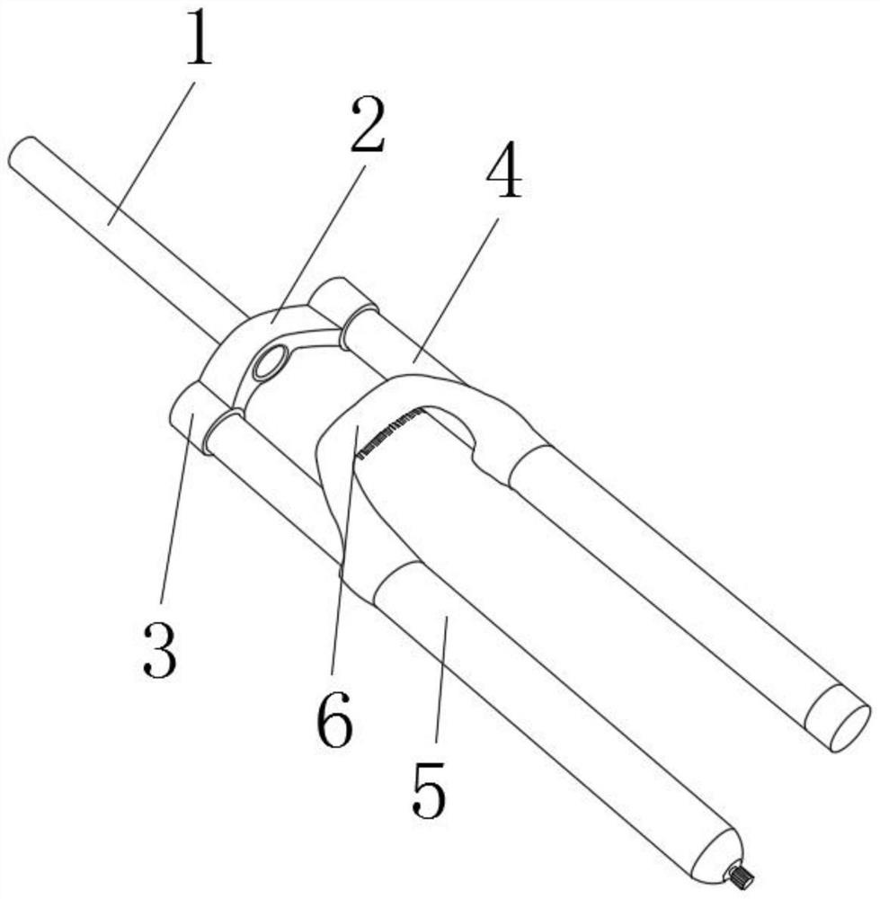 A small suspension steering structure