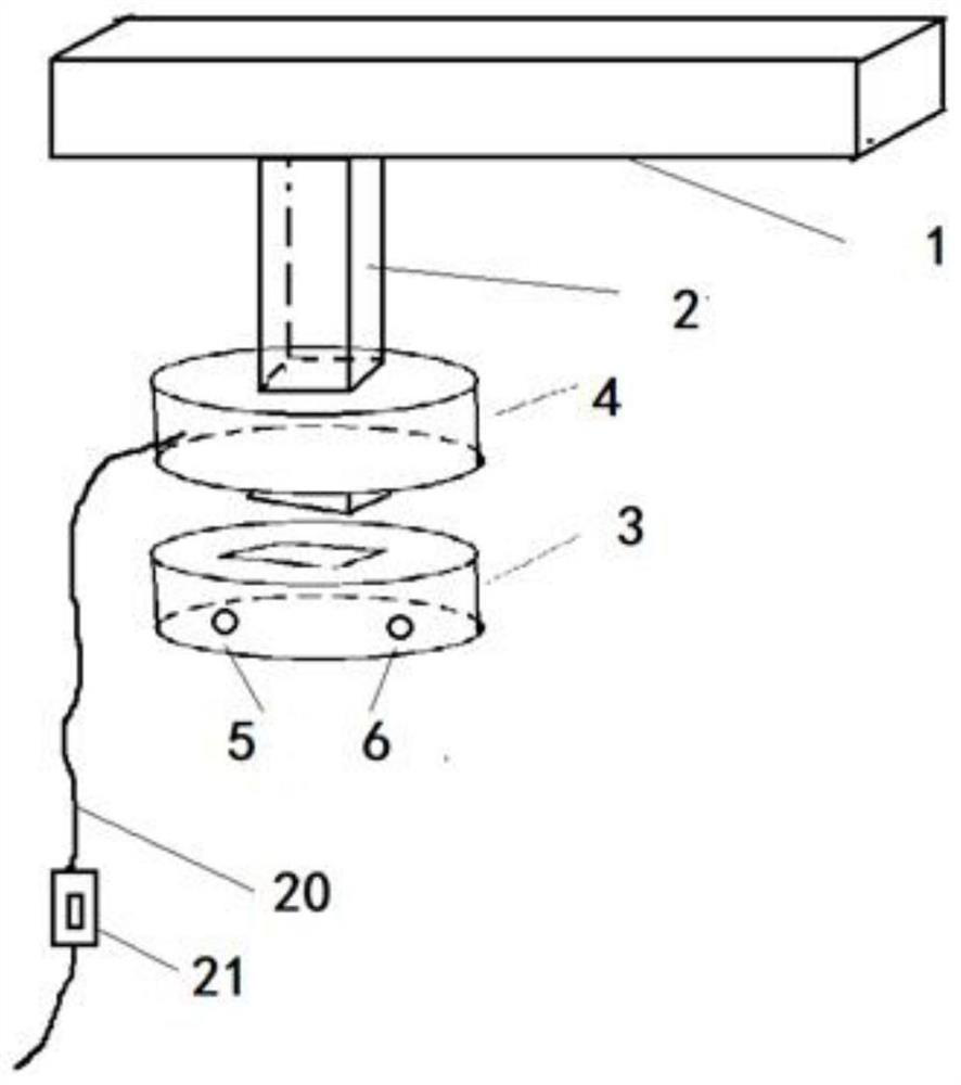 A 3D fast positioning tool for casting pouring riser cutting and its operation method