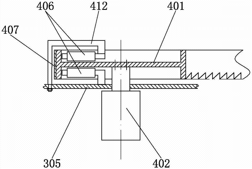 Band sawing machine with saw band automation resetting function and control method thereof