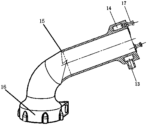 Wind conveying spray gun capable of achieving dust suppression and haze removal