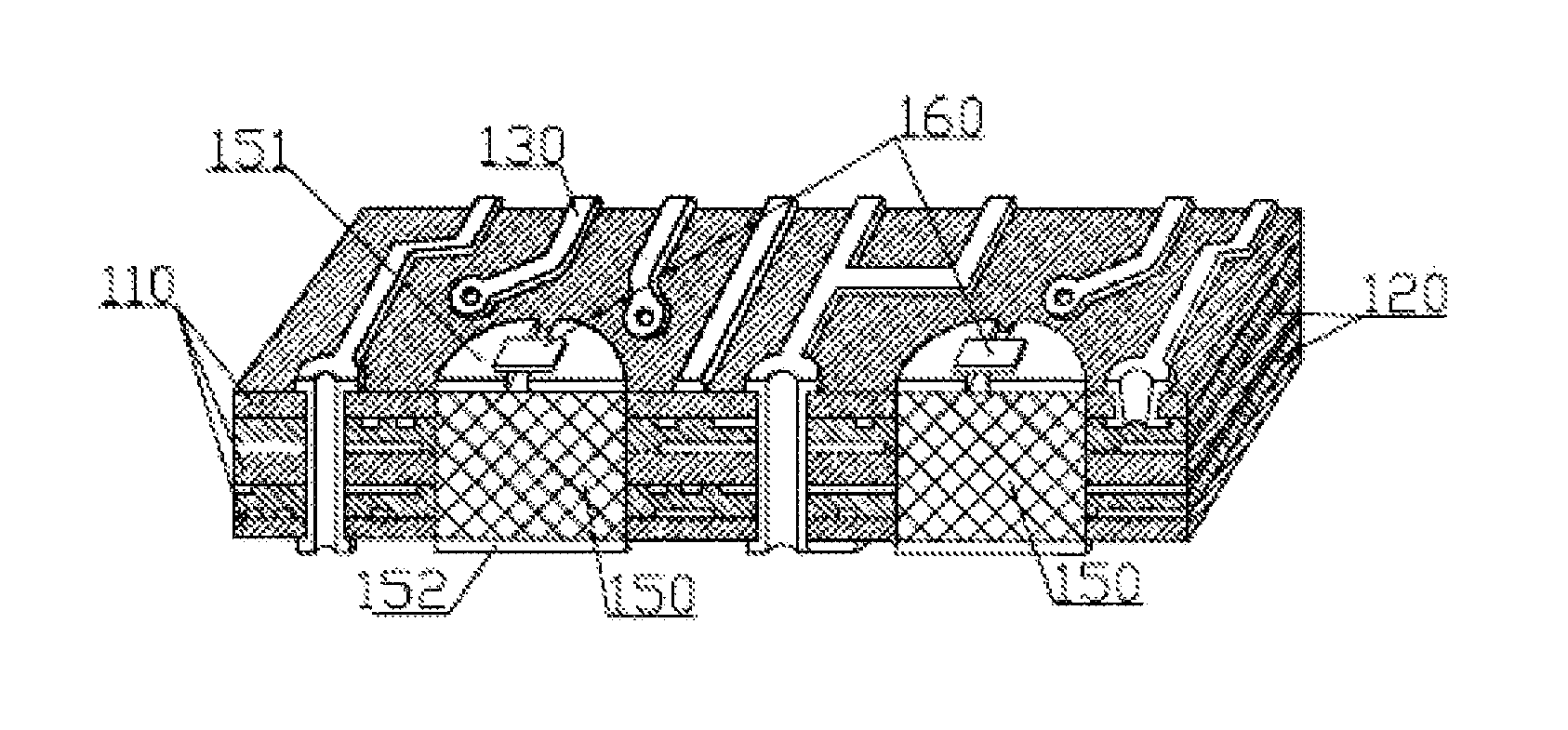 Manufacturing method of printing circuit board with micro-radiators
