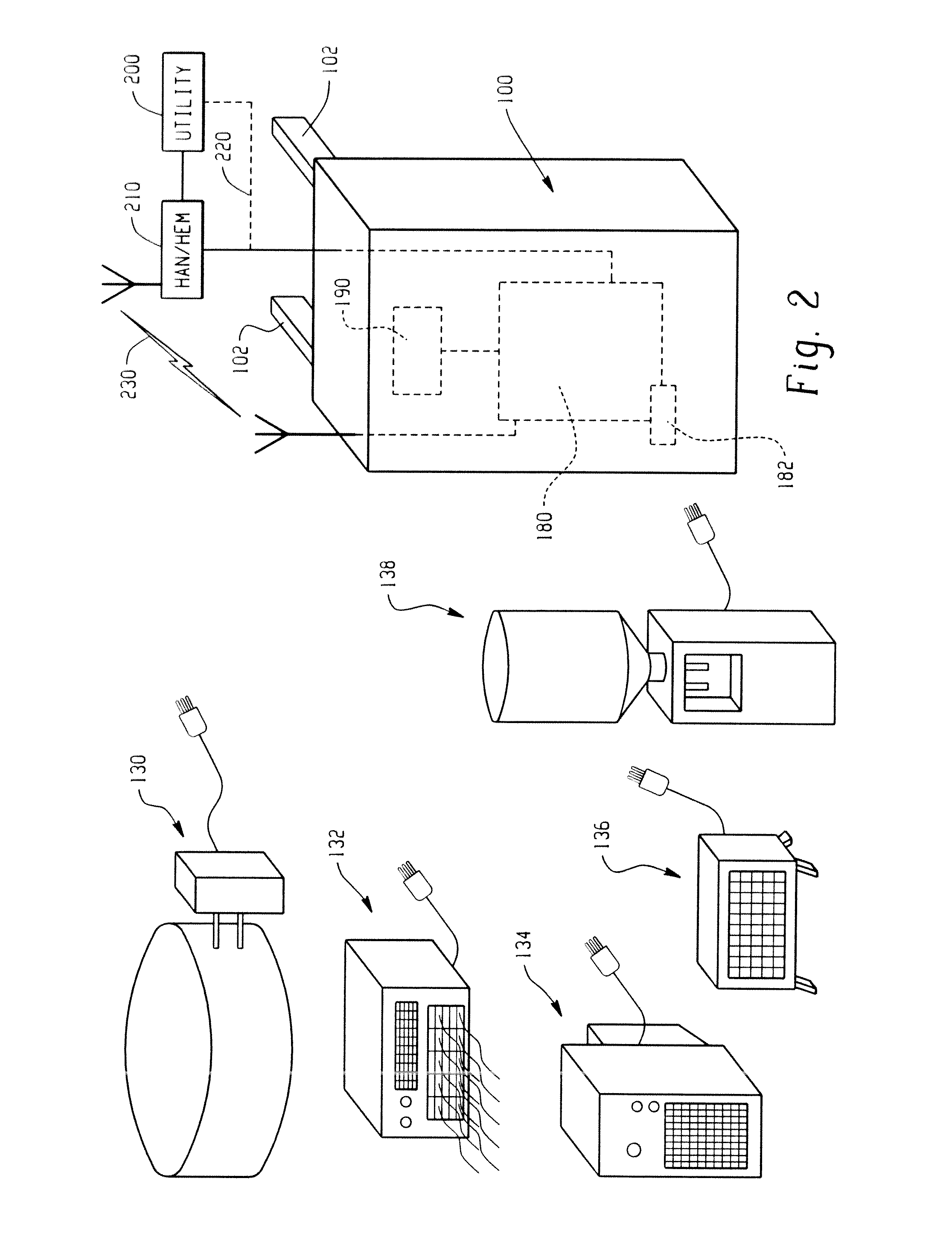 Smart plug with internal condition-based demand response capability