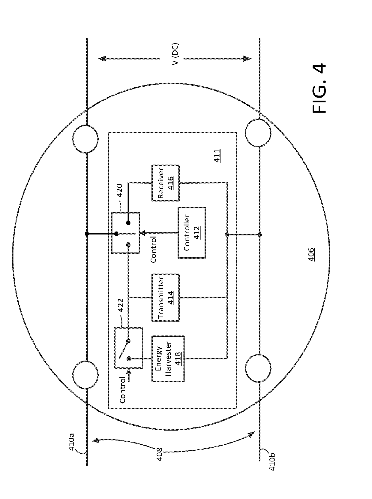 Energy harvesting from fire panel