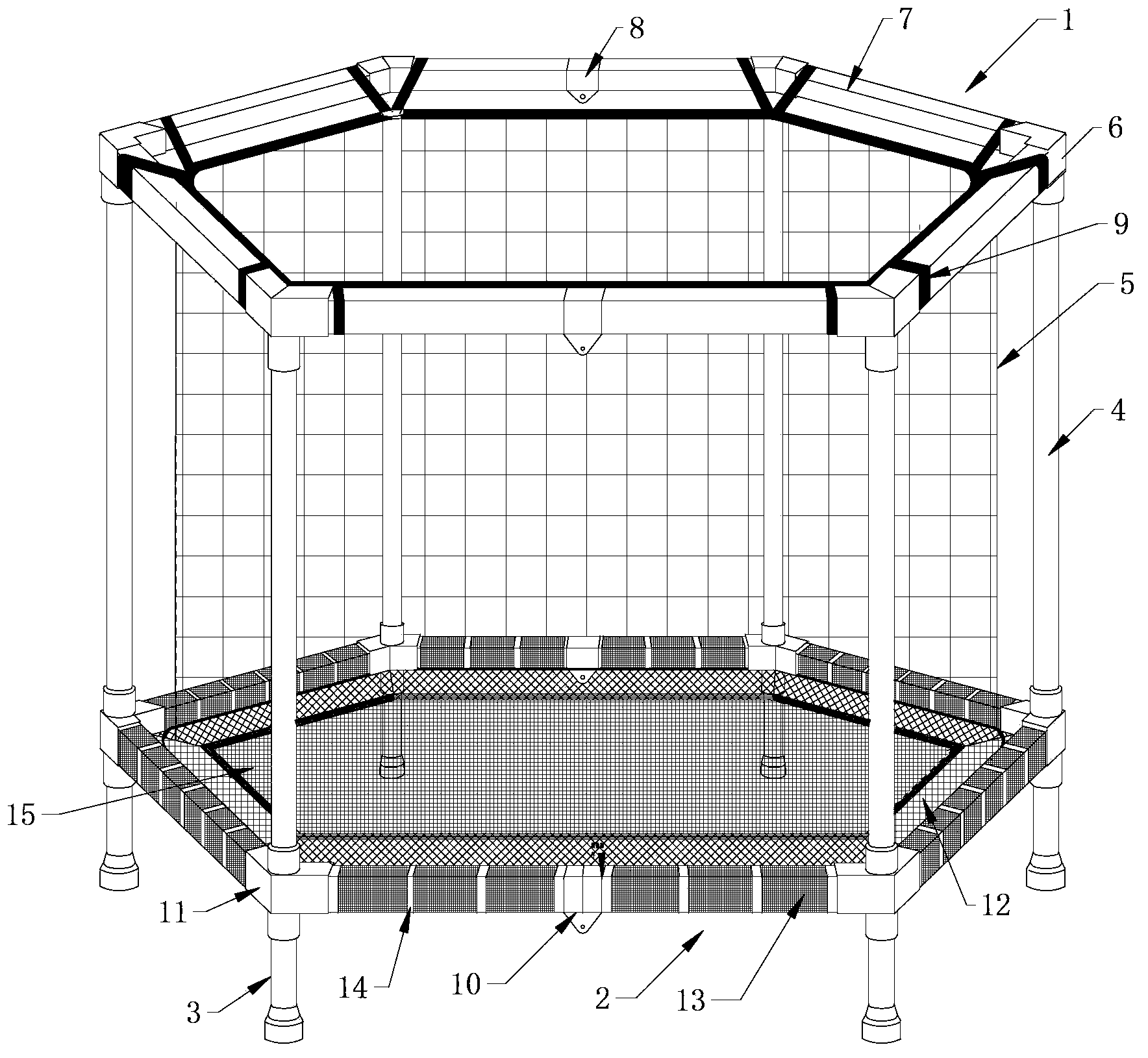 Secure trampoline