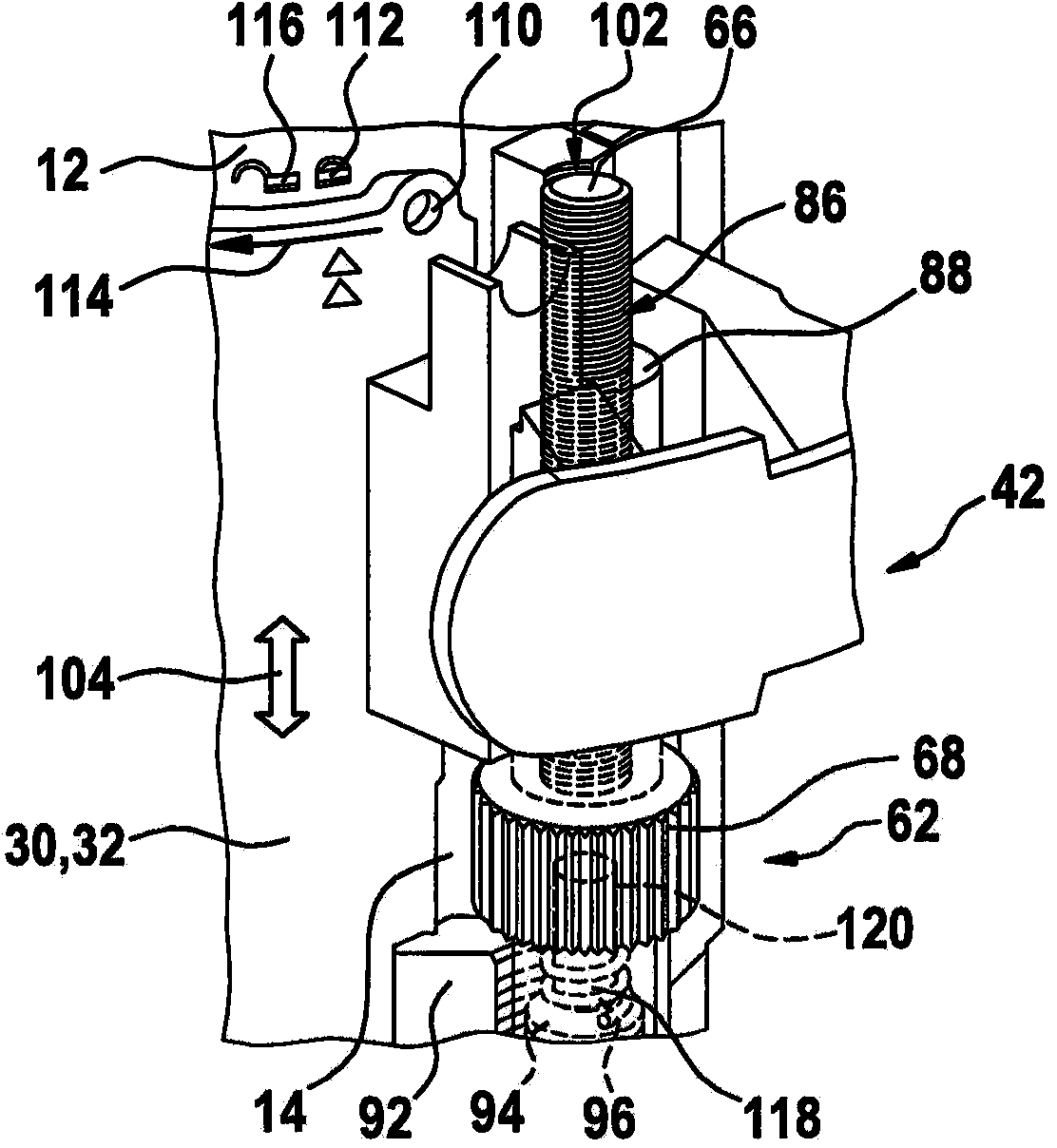 Hand-held power tool with height adjustment device