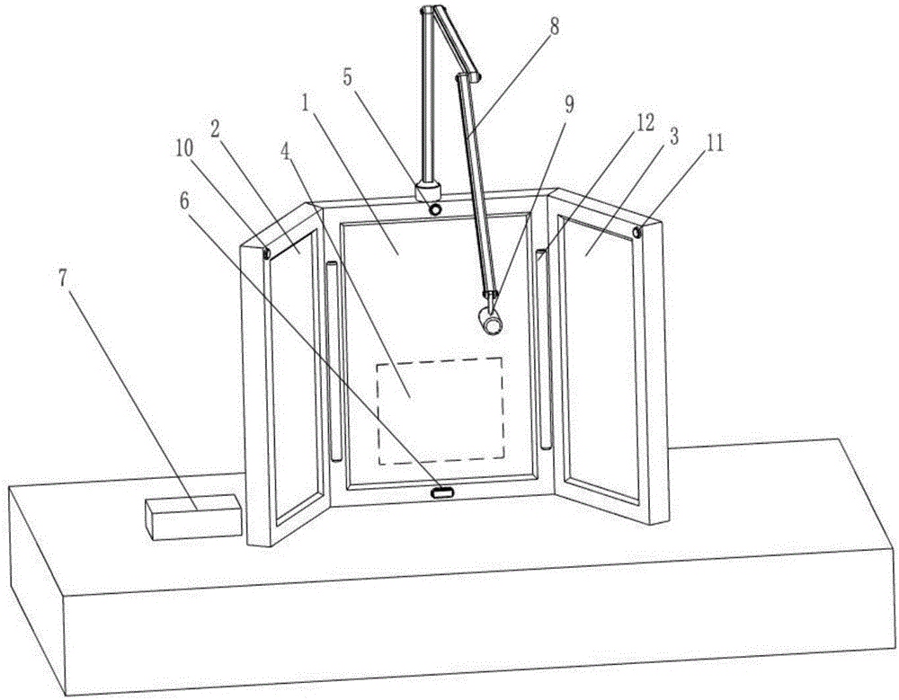 Intelligent dressing mirror