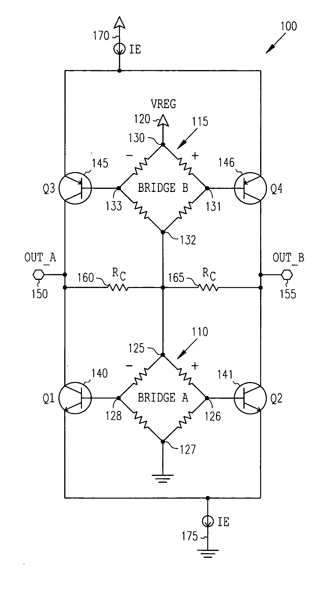Series bridge circuit
