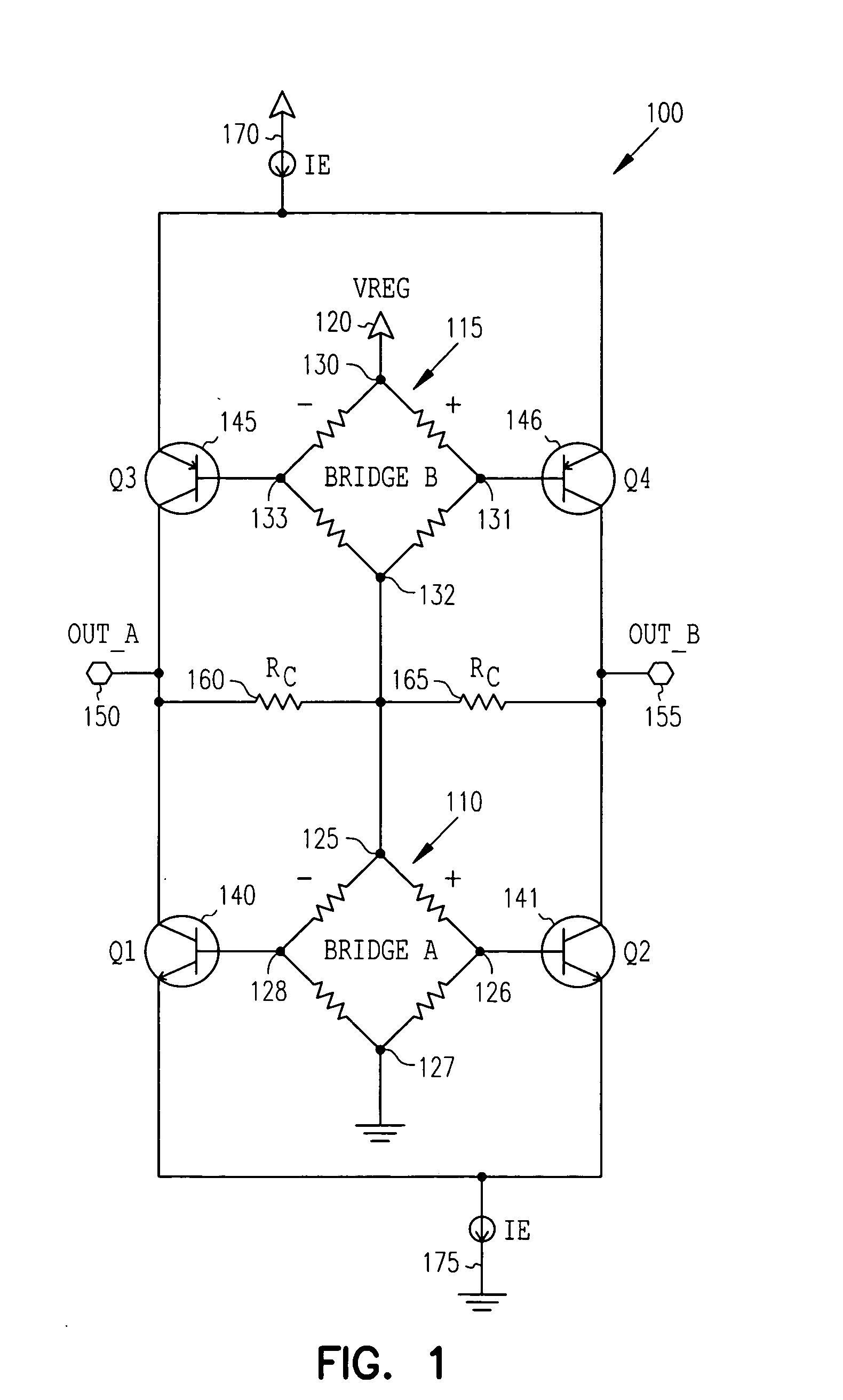 Series bridge circuit