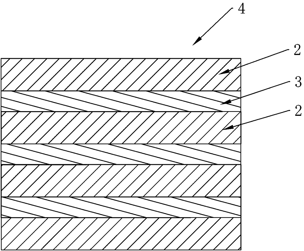 Manufacturing method of novel cutting die plywood