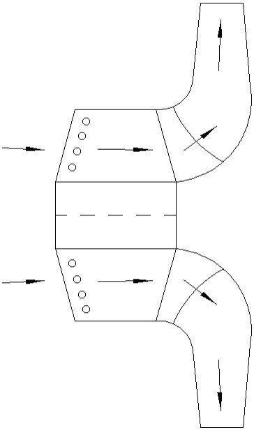 Oil-gas mixed transportation system