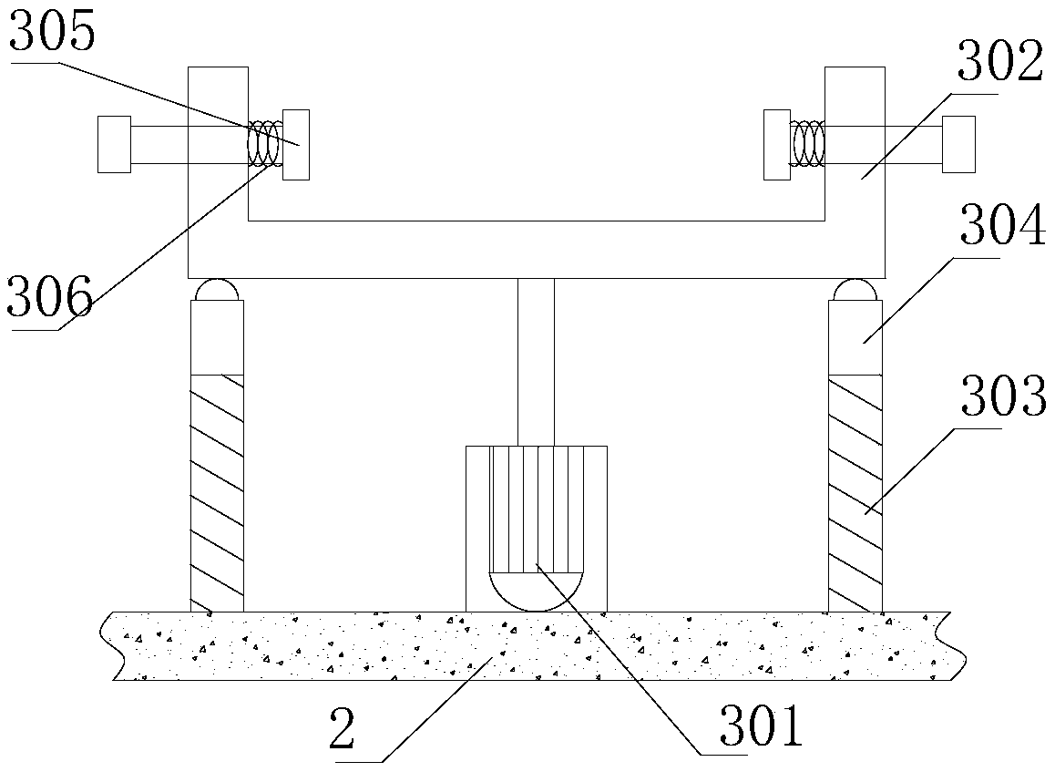 Spraying device used for metal furniture