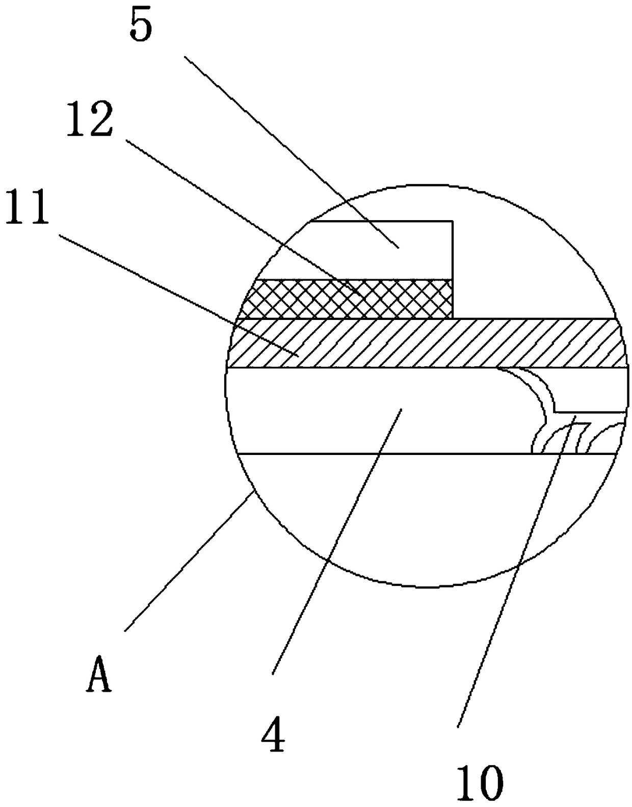 Electromagnet coil skeleton