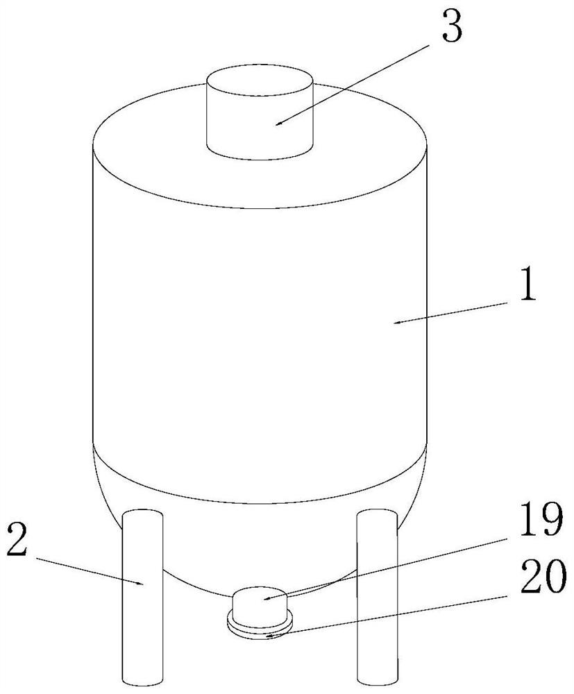 A kind of mixing device and method for clotrimazole cream production