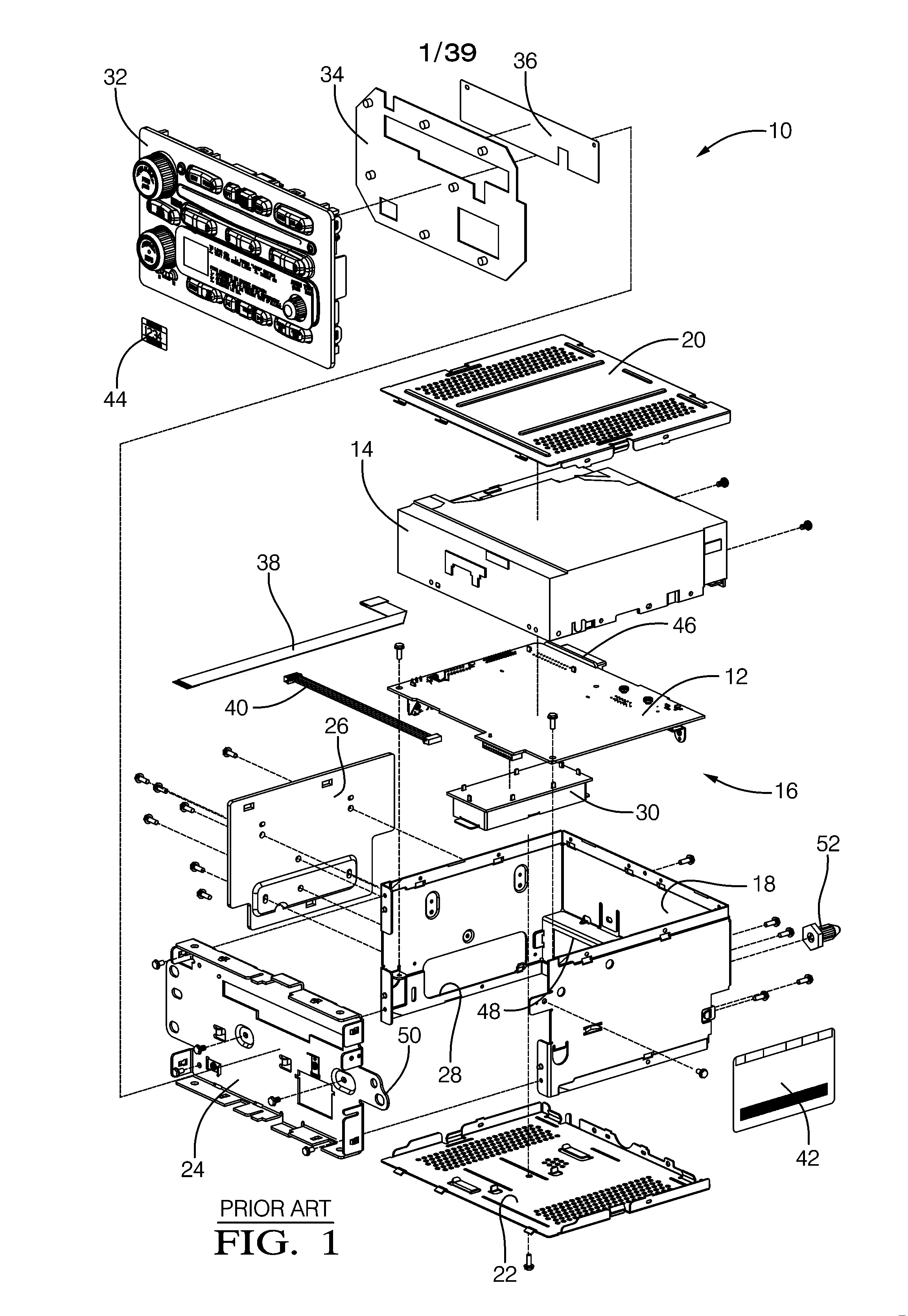 Lightweight audio system for automotive applications and method