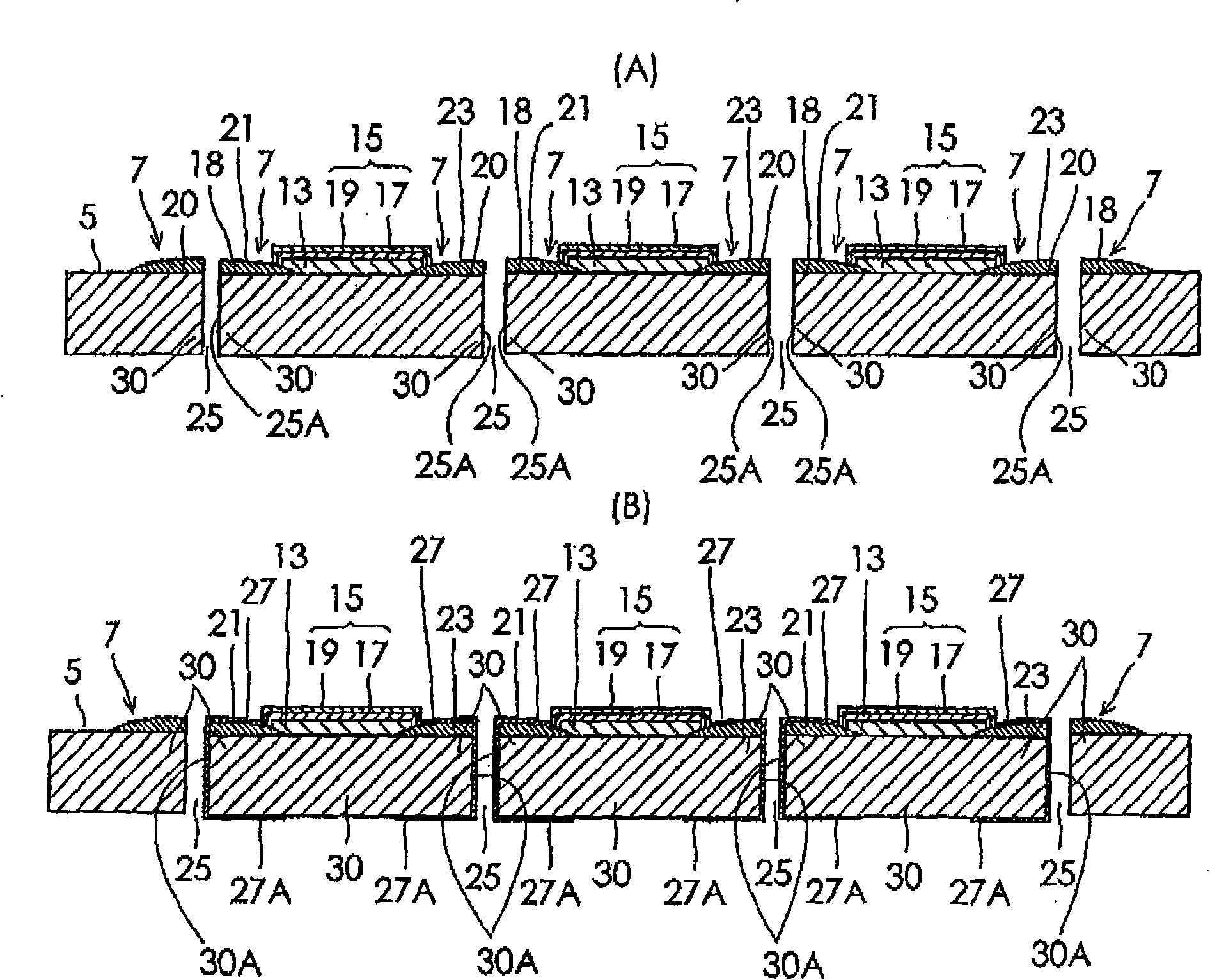 Chip-like electric component and method for manufacturing the same
