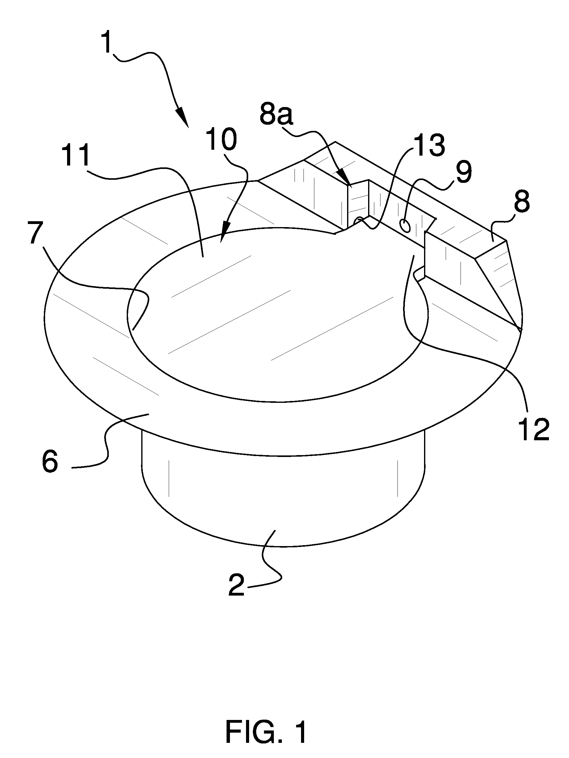 Yard storm drain emitter