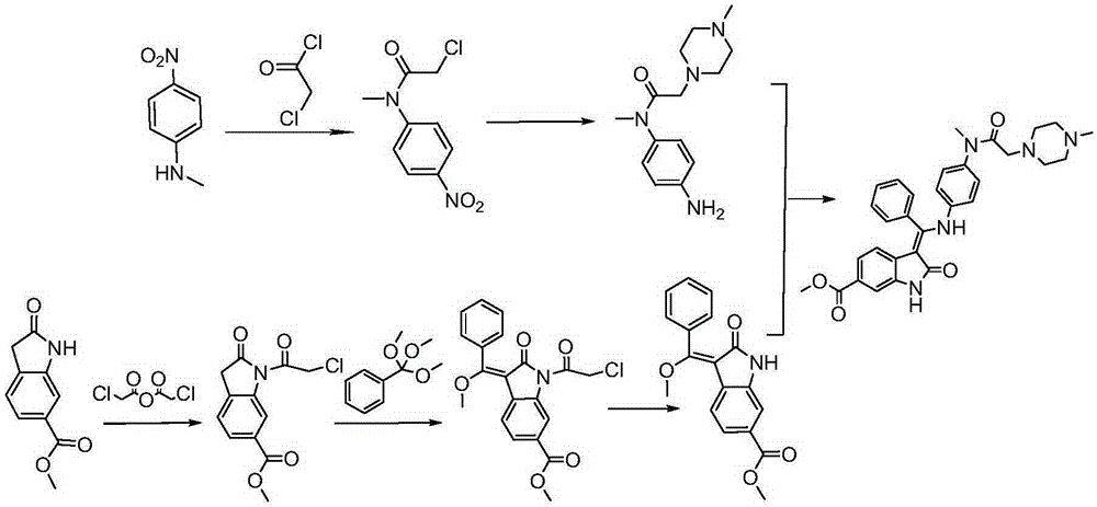 Preparation method of crystalline nintedanib esylate