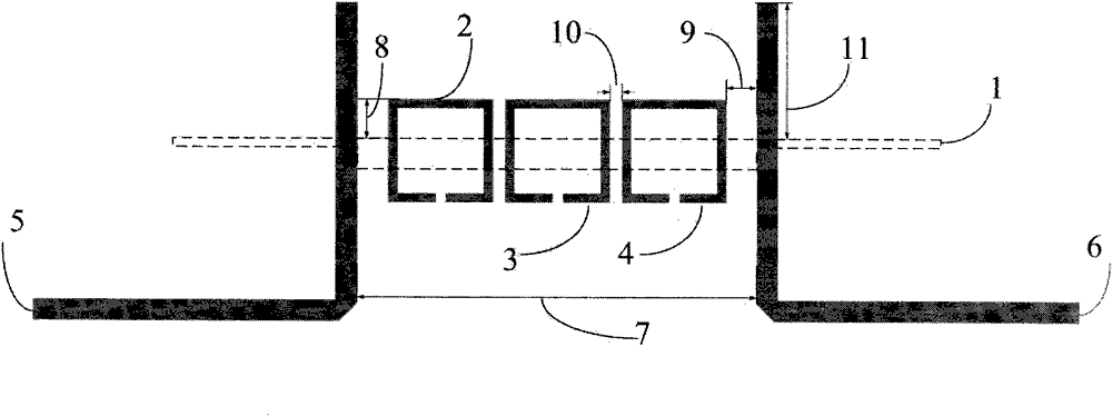 Ultra-wideband band-pass filter with band stop characteristic