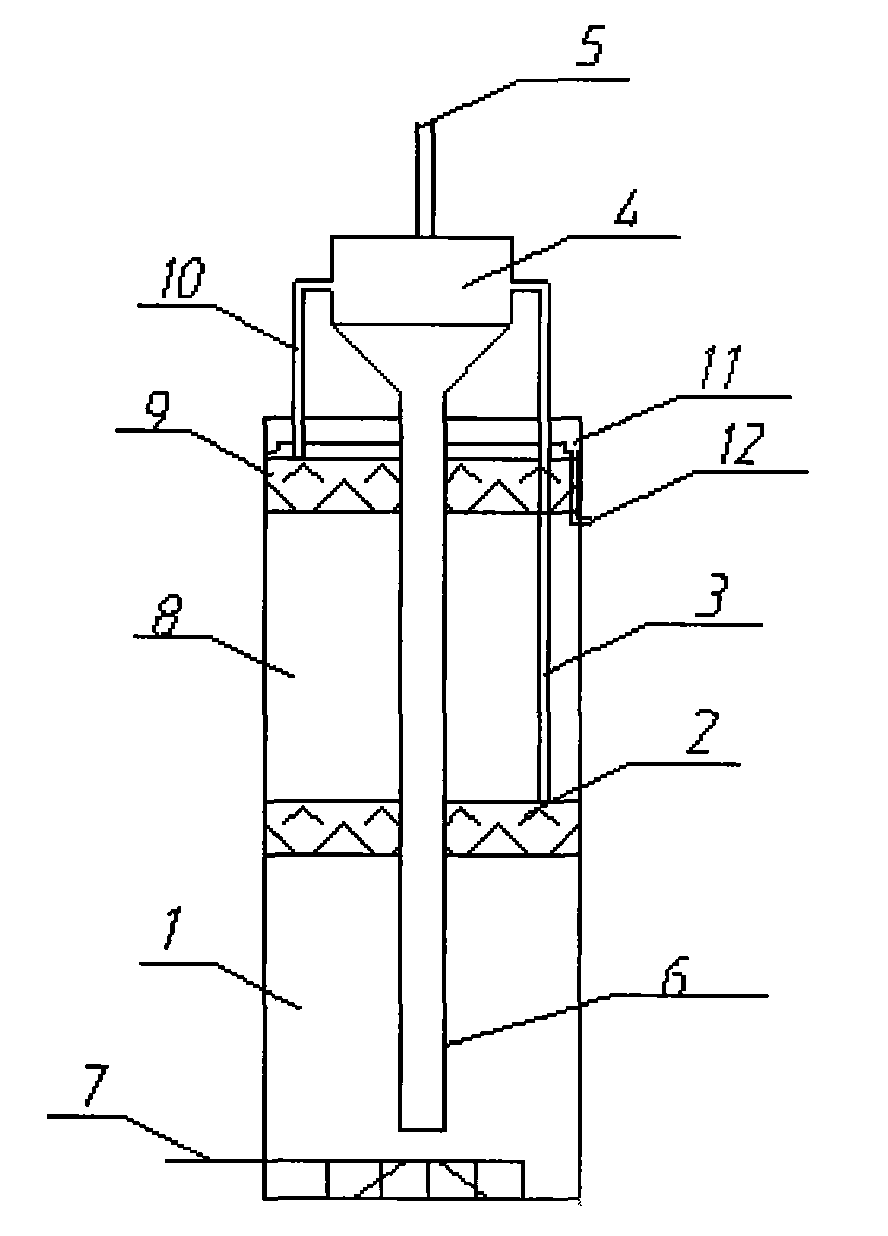 Biogas-lift reinforced anaerobic reactor and application thereof