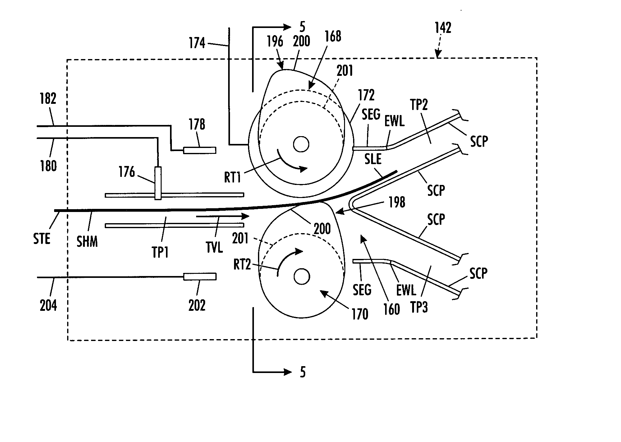 Diverter assembly, printing system and method