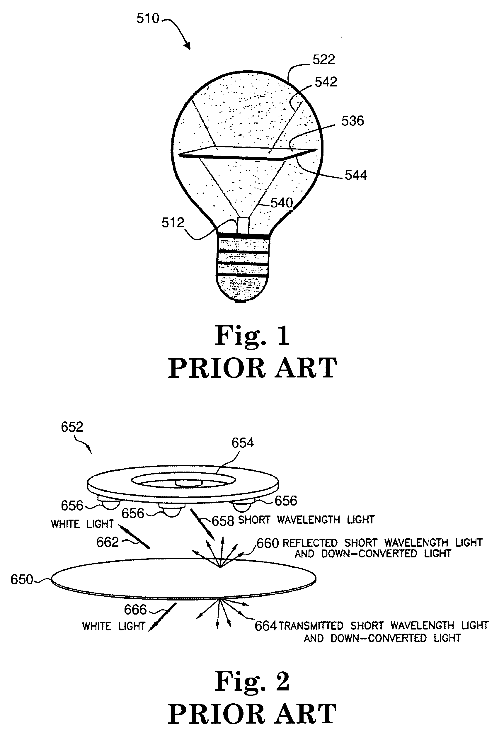 Remote phosphor LED illumination system