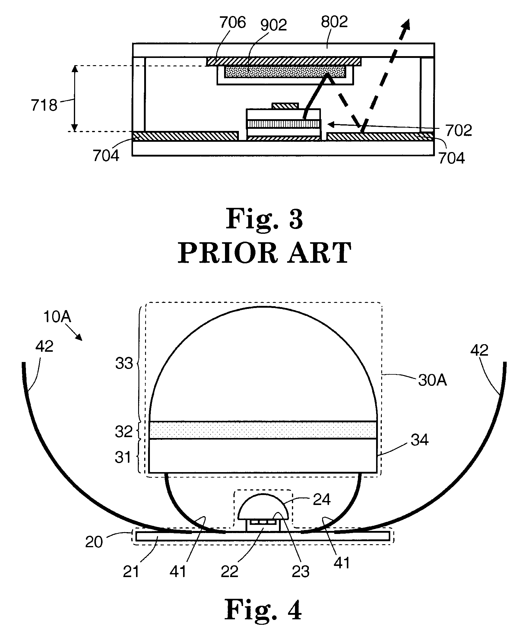 Remote phosphor LED illumination system