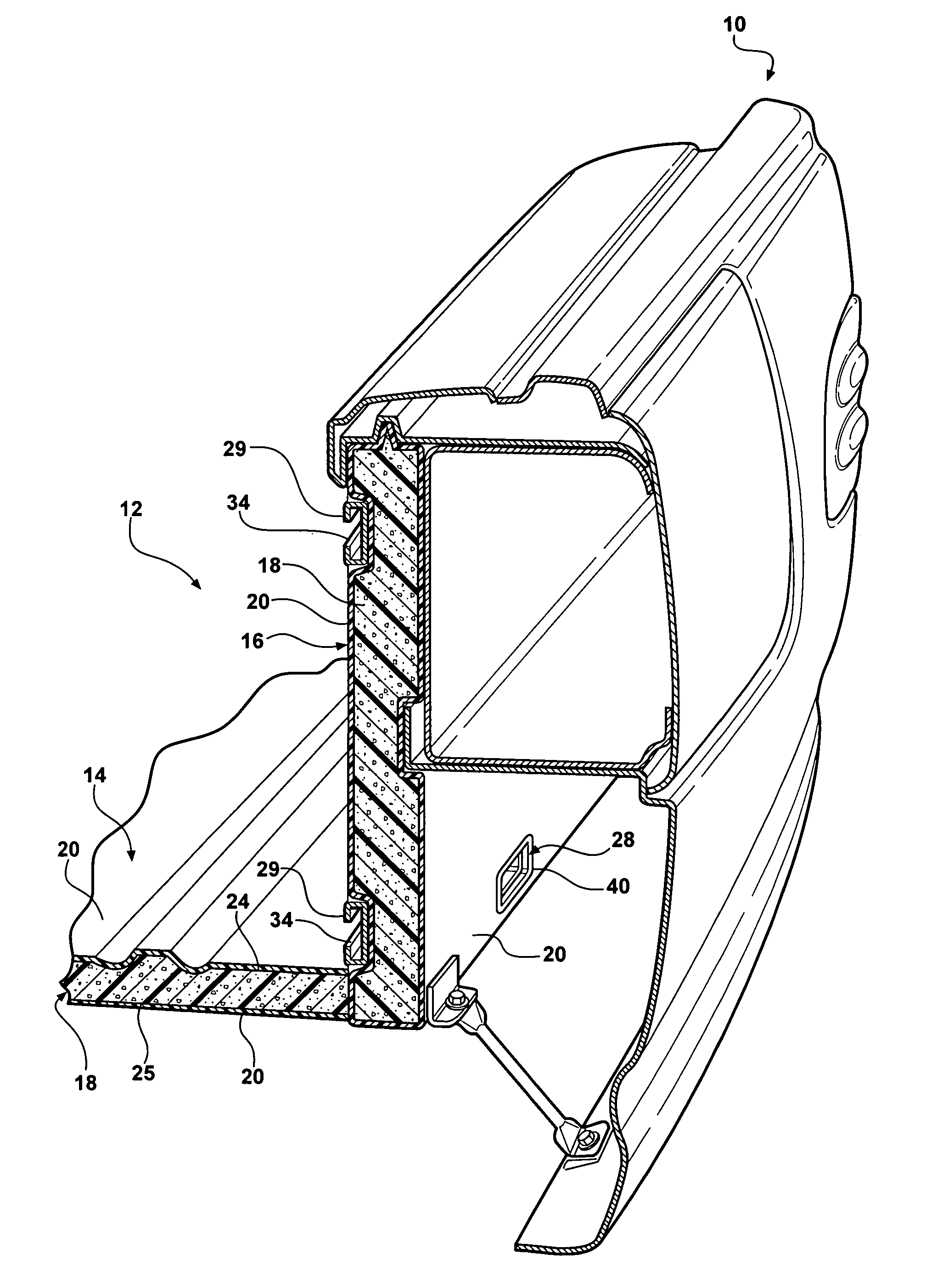 Vehicle panels and their method of construction