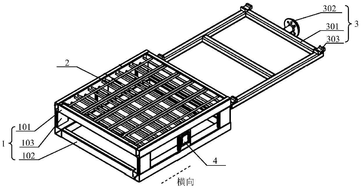 Muffle furnace crucible frame for automatic production line and working method thereof