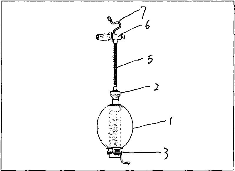 Self-service respiration caccule and self-service power-driven respiration system