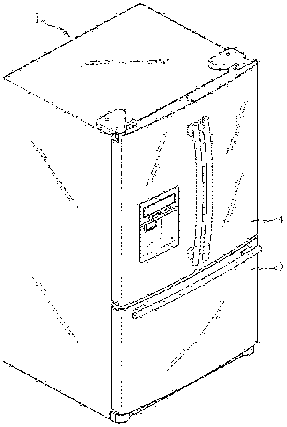 Refrigerator comprising vacuum space