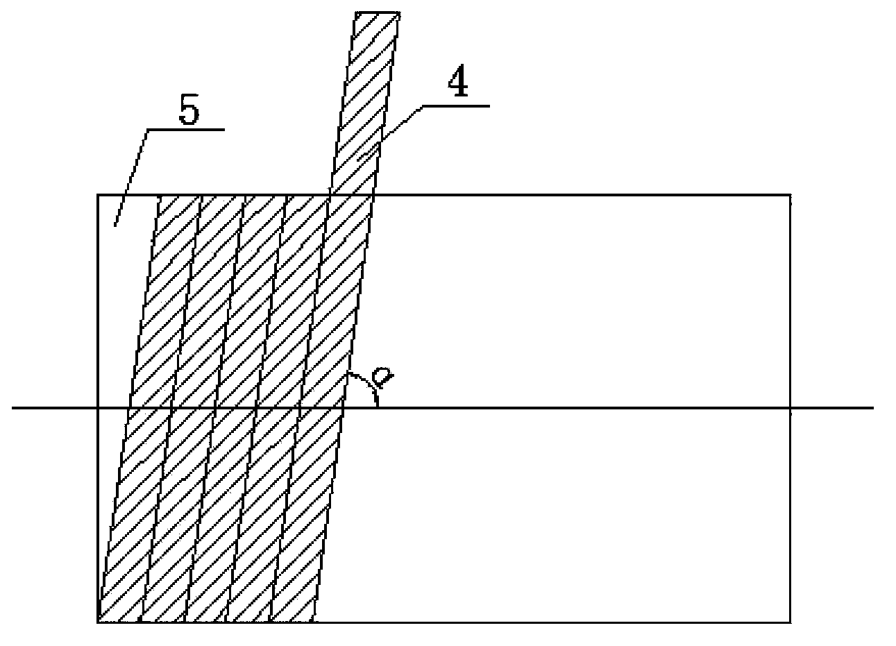Composite wound thermoplastic glass-reinforced-plastic pipe and production method thereof