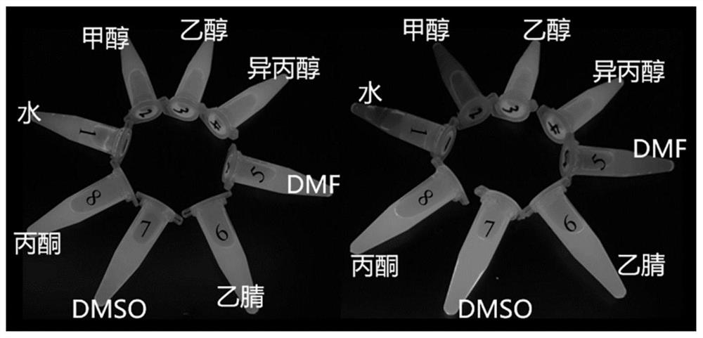 Fluorescent probe based on benzothiazole fluorophore and application of fluorescent probe in hypochlorous acid detection