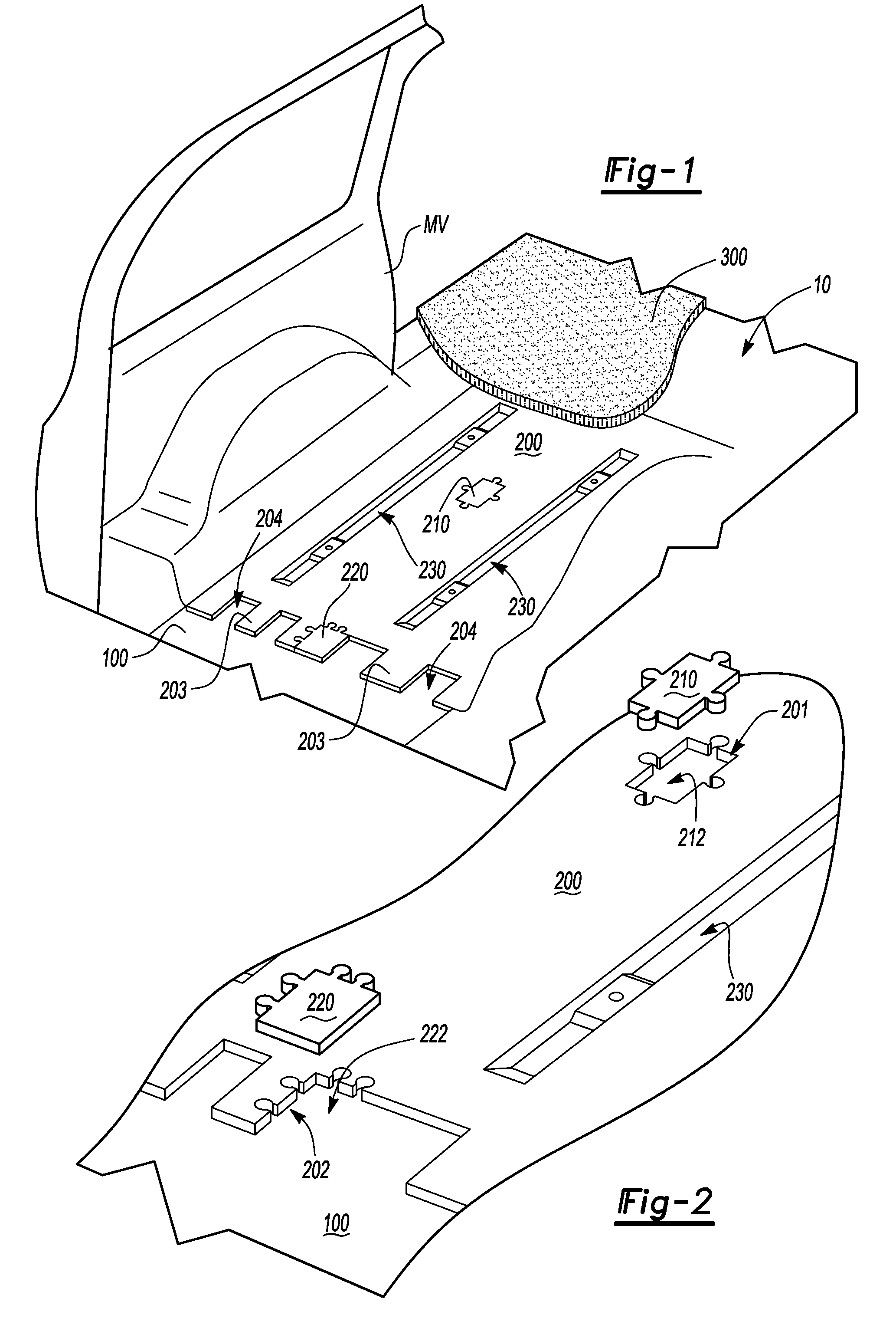 Pad for use under a covering layer