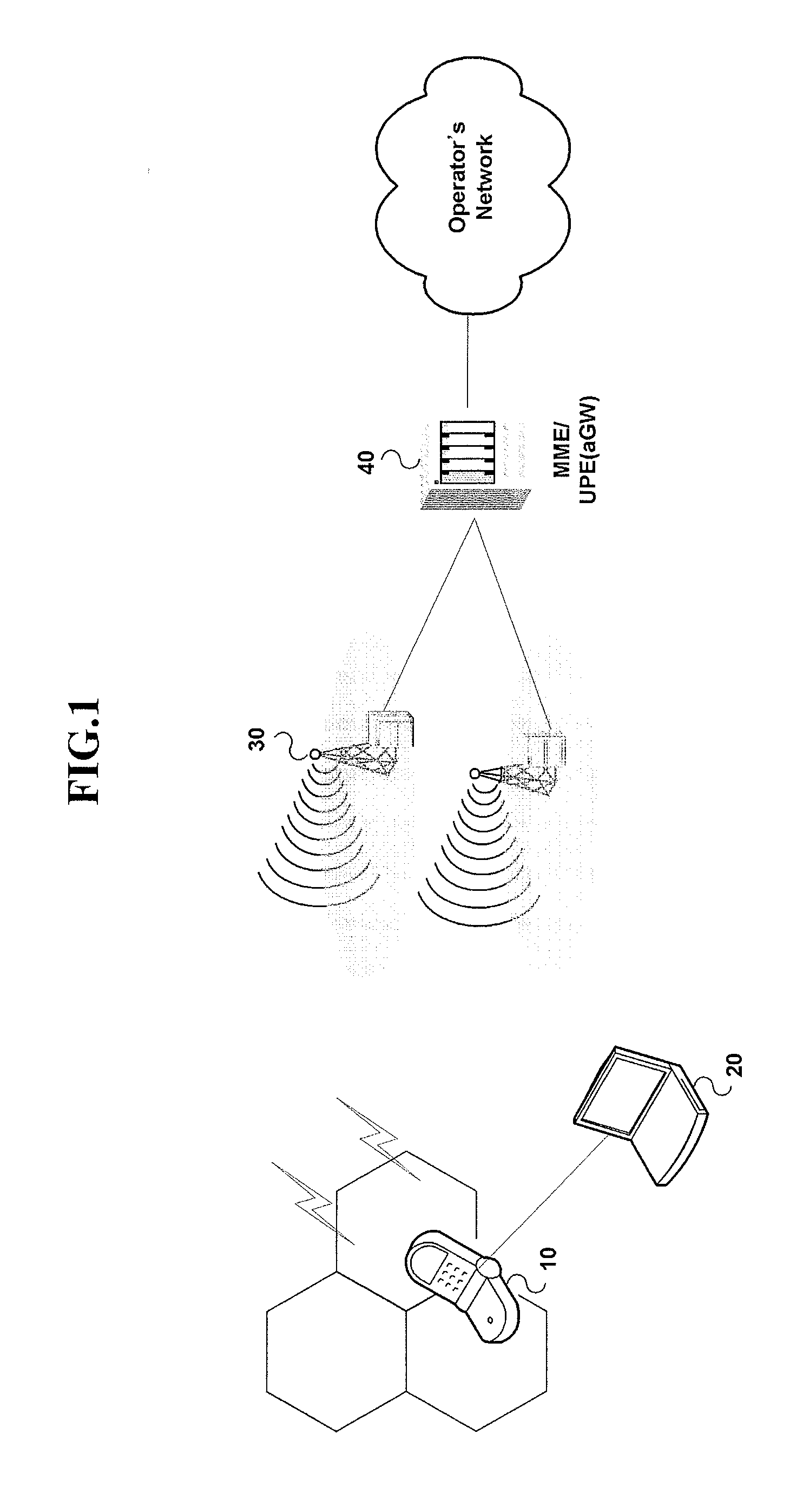 Method of transmitting data in handover between base stations in wireless communication system
