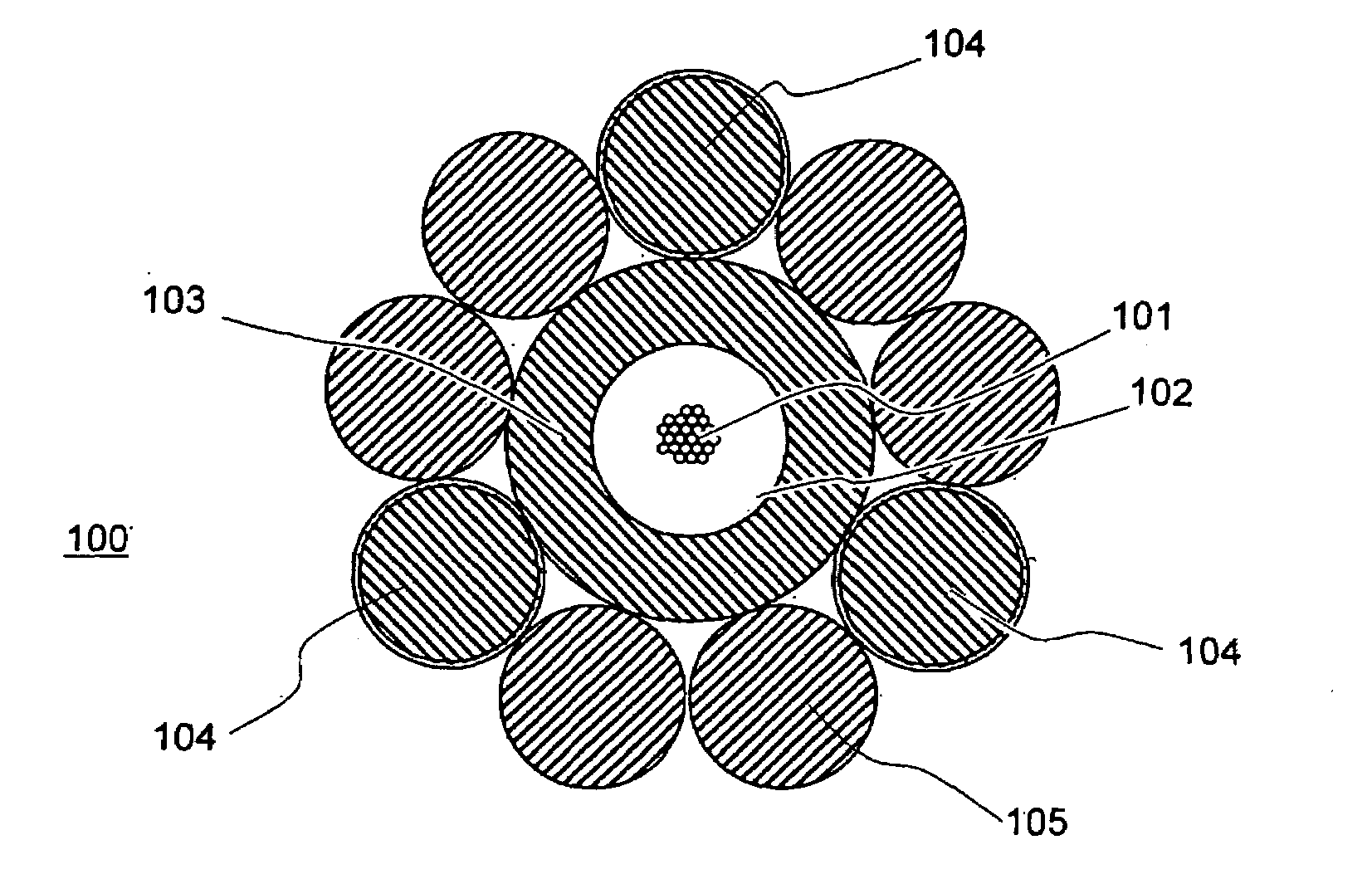 Method and apparatus for manufacturing an optical cable and cable so manufactured