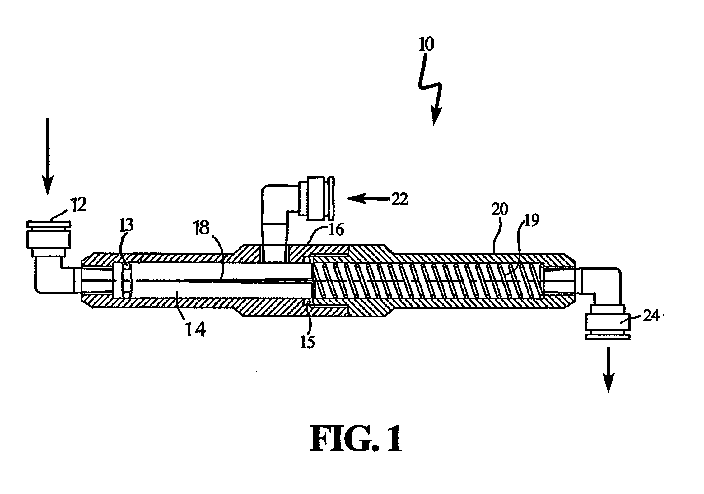 Variable drain flow restrictor