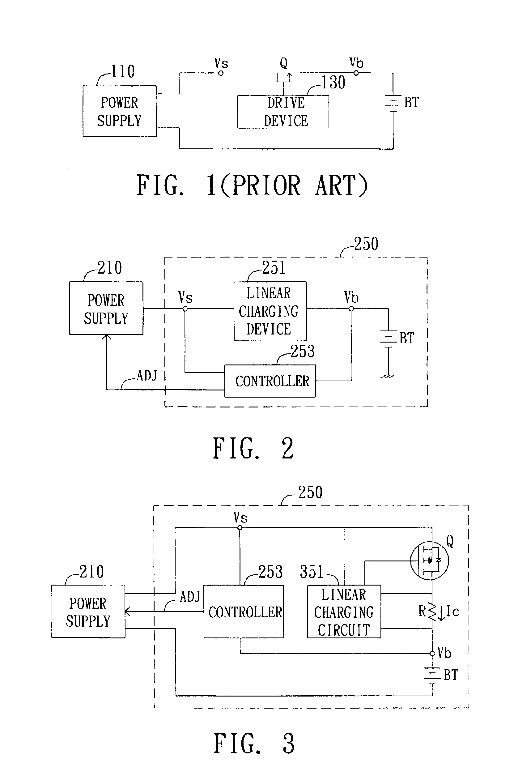 Two-stage charging device