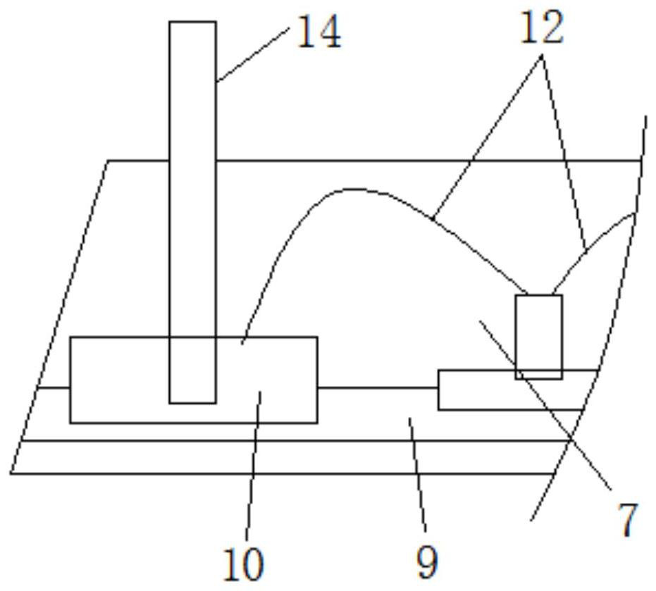 Module power supply packaging structure