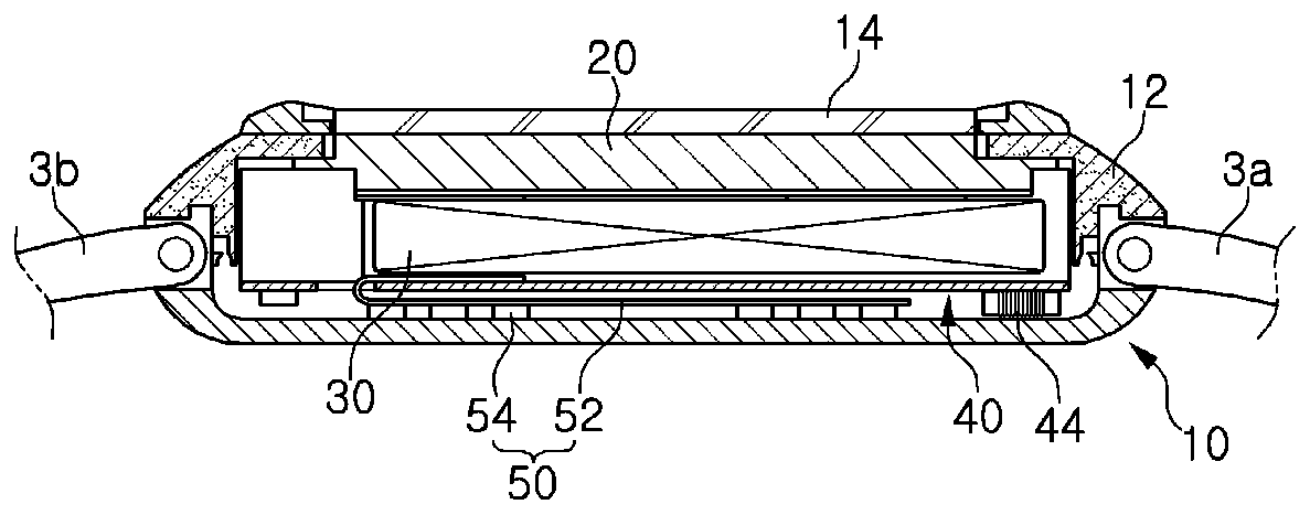 Chip-type antenna and electronic device having same