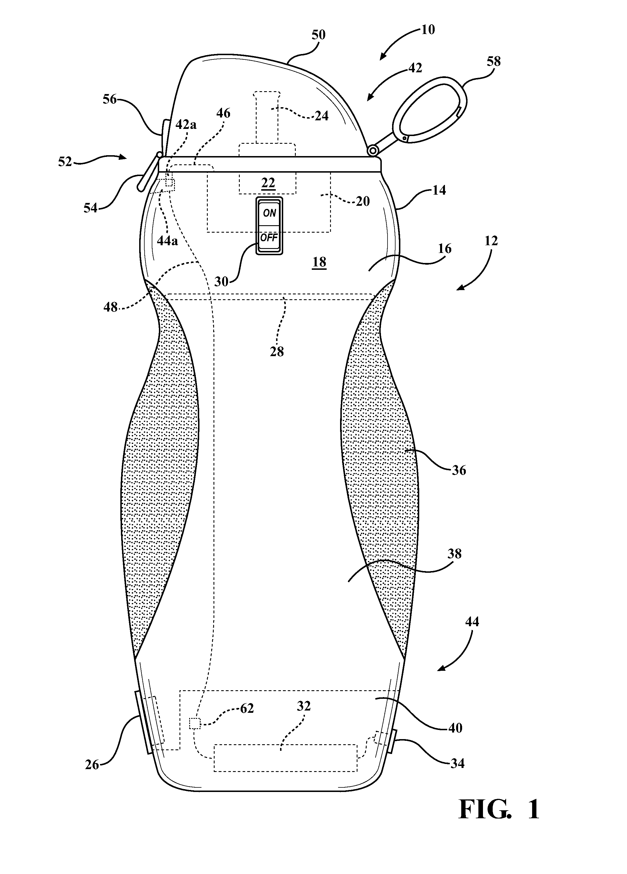 Hand-held cleaning device and vehicle configured to equip the same