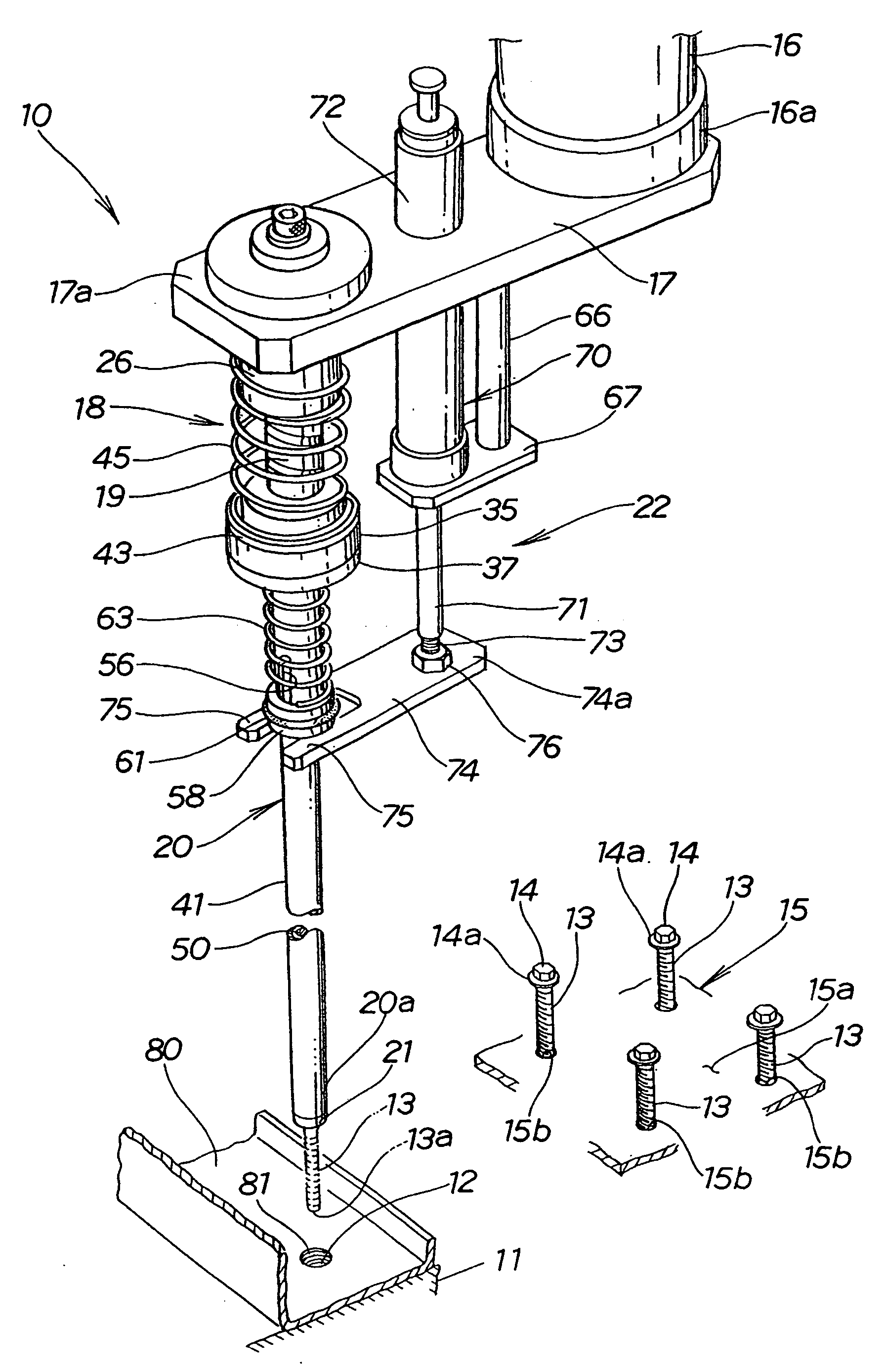Apparatus for tightening threaded member