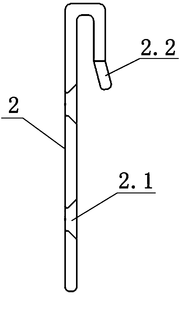 Detachable frameless big glass keel dry-hanging method construction system and construction method